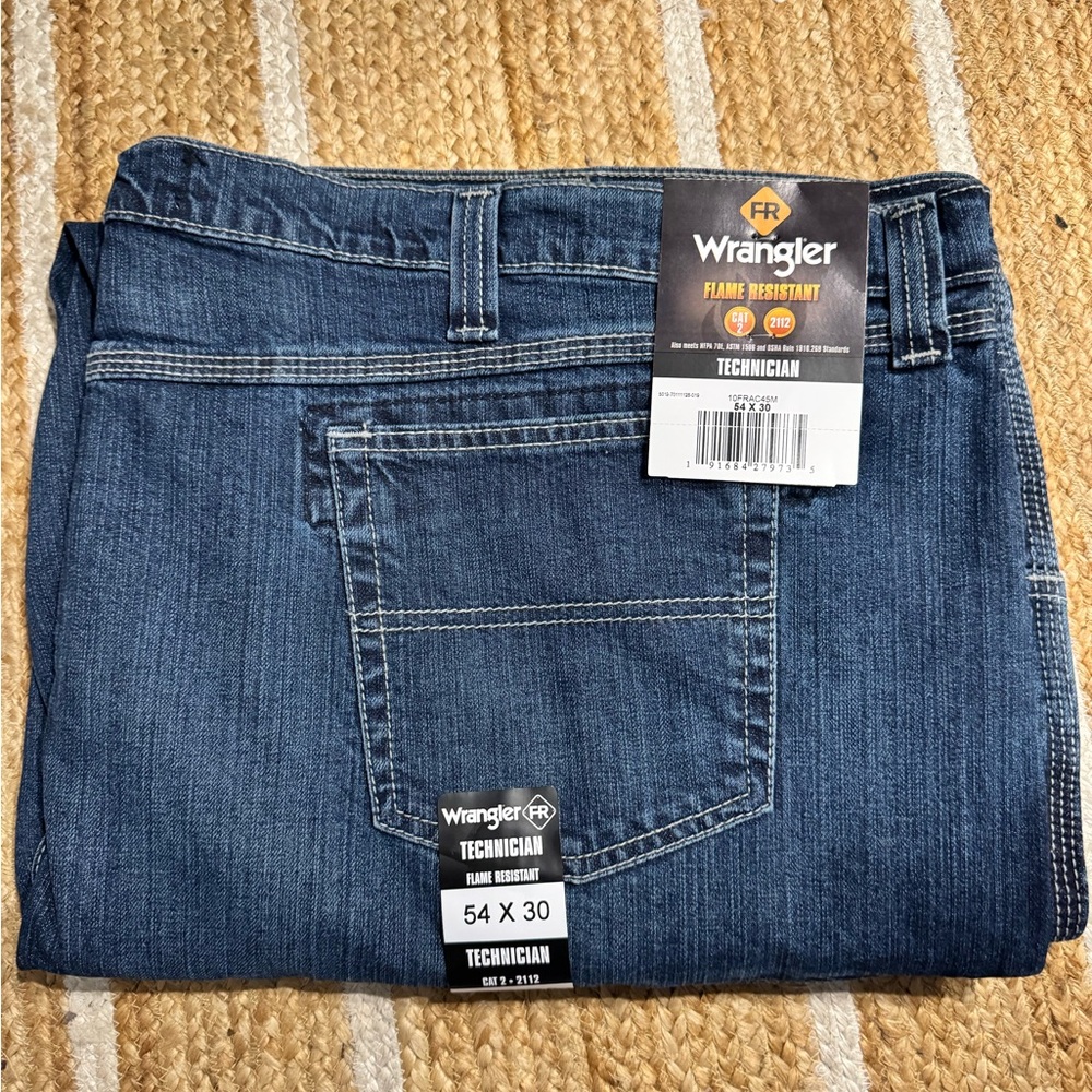 Men’s Wrangler Flame Resistanr Technician Jeans 54x30